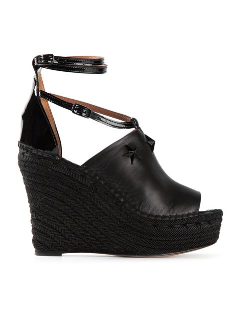 givenchy espadrilles wedge|Givenchy slides for women.